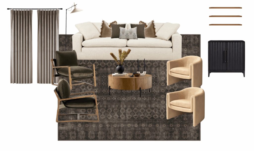 full-service-interior-design-eastborough-ks-2025-year-in-review-design-moodboard-with-furnishings-colors-and-finishes-for-living-room-curated-design