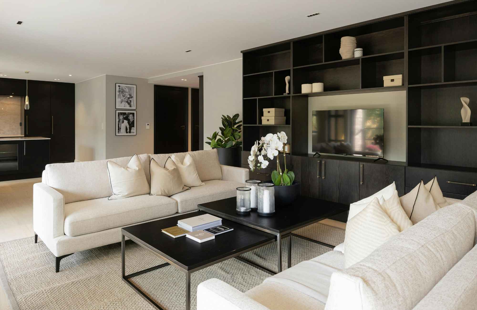 full-service-interior-design-maize-ks-renovate-or-build-new-black-and-white-living-room-black-build-in-cabinets-and-coffee-table-sophisticated
